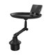 thumbnail image 1 of Portavasos Para Automóvil, Giratorio Negro, Multifuncional Con Placa De 21 Cm, Soporte Para Teléfono, Bandeja De Comida Para Automóvil, Mesa De Almacenamiento Cateissary EL014398-02, 1 of 5