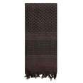 thumbnail image 1 of Rothco Lightweight Shemagh Tactical Desert Keffiyeh Scarf - Black / Brown, 1 of 3