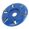 thumbnail image 1 of Wood Carving Disc Steel 6?Teeth Milling Cutter Woodworking Tool Angle Grinder Accessories Arc Blade, 1 of 5