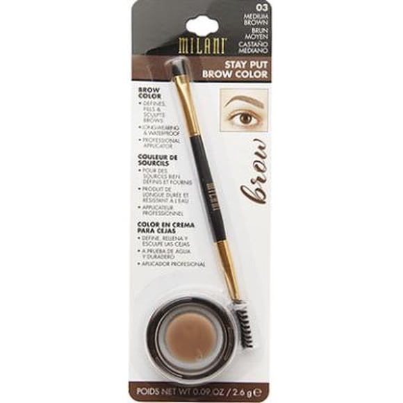 STAYPUT BROW COLOR MED BROWN