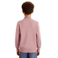 thumbnail image 6 of Lenpel Boys Girls' Turtleneck Sweaters Unisex Baby Toddler Fleece Lined Long Sleeve Pullover Sweater Tops Fall Winter Clothes(Pink,1-2 Years), 6 of 7