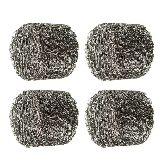 4 x Lavadora a de repuesto para aireador de malla de espuma de nieve 15x12cm