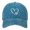 A-Sky Blue23, variant on WMNTST Unisex Baseball Caps Washed Cap Heart Embroidery Curved Brim Outdoor Everyday Adjustable Hats