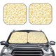 thumbnail image 2 of Balery Banana Parasol para parabrisas de coche de 2 piezas | Parasol plegable para parabrisas delantero de coche para la mayoría de sedanes-Small, 2 of 6