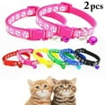 thumbnail image 1 of 2 Pcs Collier pour Chien Collier pour Empreinte de Patte Ajustable Collier pour Chat Collier pour Animal Fournitures pour Animaux, 1 of 6
