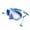 Blue, variant on Kids Swim Goggles with Earplugs Children Swimming Goggles for Boy Girl Teen 3-16 Wide View Frogs Resistant Swim Glasses