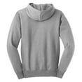 thumbnail image 6 of Sport-Tek F281 Mens Super Heavyweight Pullover Hooded Sweatshirt, Athletic Heather - Extra Small, 6 of 6