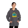 thumbnail image 5 of Globe Sketch World Industries Design Hoodie Print Skate Board Unisex Sweatshirt  - Charcoal / XL, 5 of 7