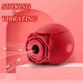 thumbnail image 4 of TLUDA Rose Toys Vibrator for Women, Sucking Vibrator Adult Toy, 4 of 9
