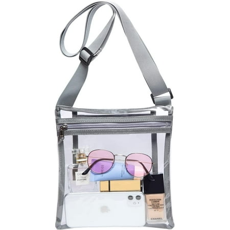 Clear Bag Stadium Approved Clear Concert Purse with Inner Pocket ...