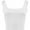 White, variant on Crop Tops for Women Basic Workout Tank Tops Woman Sleeveless Shirt Going Out Top