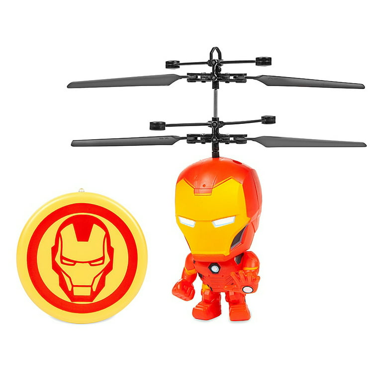 Depression Titicacasøen Idol Marvel Iron Man Motion Sensor Flying Helicopter Toy Drone Chopper -  Walmart.com