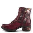 thumbnail image 3 of L'Artiste by Spring Step Marty Met Hand Painted Metallic Floral Ankle Boots for Women | Shoes for Women with Arch Support and Flexible Sole, 3 of 9