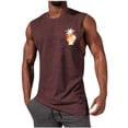 thumbnail image 1 of Boovnll Débardeurs Hommes, Mode Décontractée Chandail Col Rond Sport Débardeur Sans Manches, Débardeur Hommes, Chemises Sans Manches pour Hommes, Débardeurs, 1 of 1