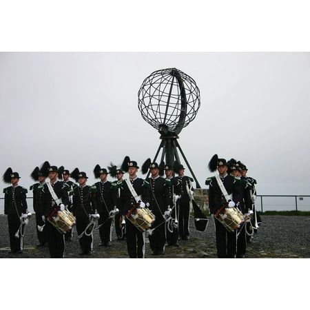 Laminated Poster Uniform Norway Marching Military North Cape Band Poster Print 11 x