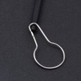 thumbnail image 3 of 20 piezas Ganchos de cortina de ducha de metal Clips de ducha colgantes Anillos de cortina de ducha de metal Ganchos de cortina de ducha reutilizables prácticos para baño, 3 of 5