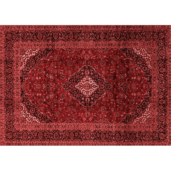 Ahgly Company Indoor Rectangle Persian Red Traditional Area Rugs, 6' x 9'