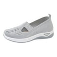 thumbnail image 6 of Ludearly Women's Orthopedic Athletic Walking Shoes Slip On Casual Moderatearch Support Mesh-Comfortable Workout Sneakers, 6 of 9
