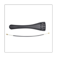 thumbnail image 1 of 3/4 and 4/4 Universal Cello Tailpiece with Tail Rope 2-Piece Aluminum Alloy Pull Plate Adjustable, 1 of 5