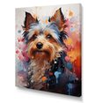 thumbnail image 2 of Designart "Reverie Of The Yorkie Doge" Animals Dog Wall Art Prints, 2 of 7