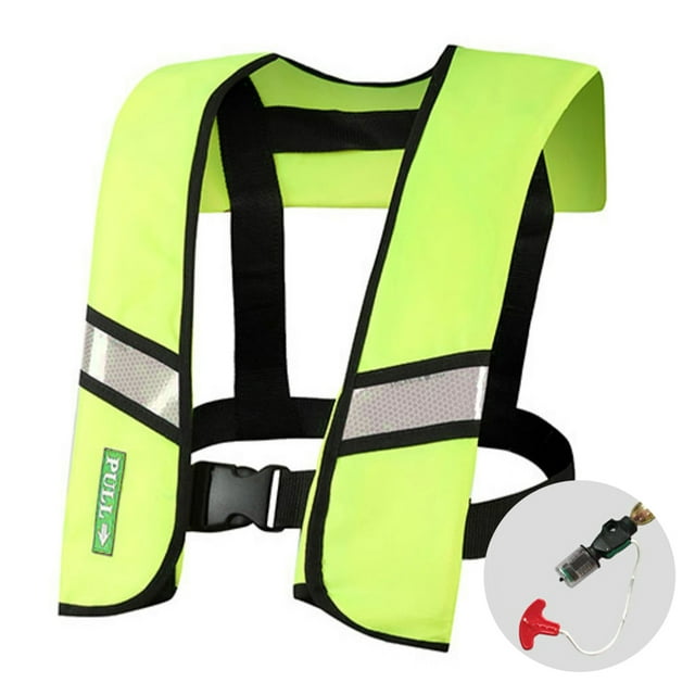 Chaleco salvavidas inflable manual / automático Chaleco salvavidas para adultos Deportes acuáticos N Abanopi Chaleco salvavidas