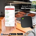 thumbnail image 3 of Nutrichef PWIRBBQ40 Bluetooth Wireless BBQ Thermometer, 3 of 8