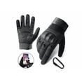 thumbnail image 1 of Guantes De Motociclista Xtellar Proteccion Motociclista Guantes Para Moto Guantes De Proteccion Pantalla Táctil Para Motociclista + Mosquetón Negro, 1 of 4