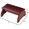 thumbnail image 2 of Personal Padded Kneeler - Walnut Stain - 16"W x 6.5"H x 12.5"D, 2 of 2