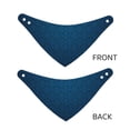 thumbnail image 3 of Sikiie Dark Blue Dog Bandanas-Dog Scarf Bib Kerchief Breed for Dogs and Small for Pets Gift-Small, 3 of 5