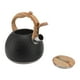 thumbnail image 5 of Tetera con silbido para estufa, acero inoxidable de Grado Alimenticio, tetera con silbido de 3 litros, tetera con agarre para estufa, para cocina casera, cocina de gas, 5 of 7
