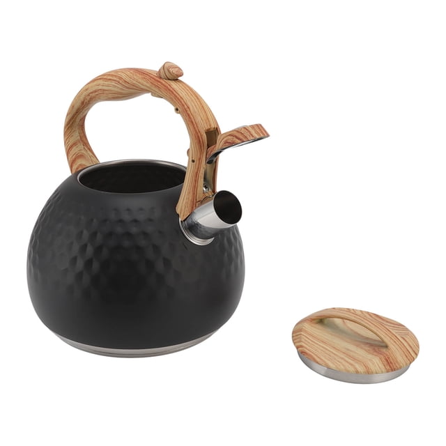 Hervidor de Té de Acero Silbato para Cocina de Gas de Gran Capacidad 3L