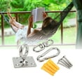 thumbnail image 1 of Kit Para Colgar Silla De Hamaca, Kit Para Colgar En El Techo, Acero Inoxidable Anticorrosión De Alta Dureza Resistente Para Hamaca De Yoga, 1 of 7
