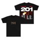 thumbnail image 1 of Manuel Turizo 201 Tour Camisetas Camiseta con cuello redondo Camiseta de manga corta de moda unisex, 1 of 5