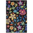thumbnail image 1 of Safavieh Four Seasons 2'6" X 4' Hand Hooked Rug in Black, 1 of 1