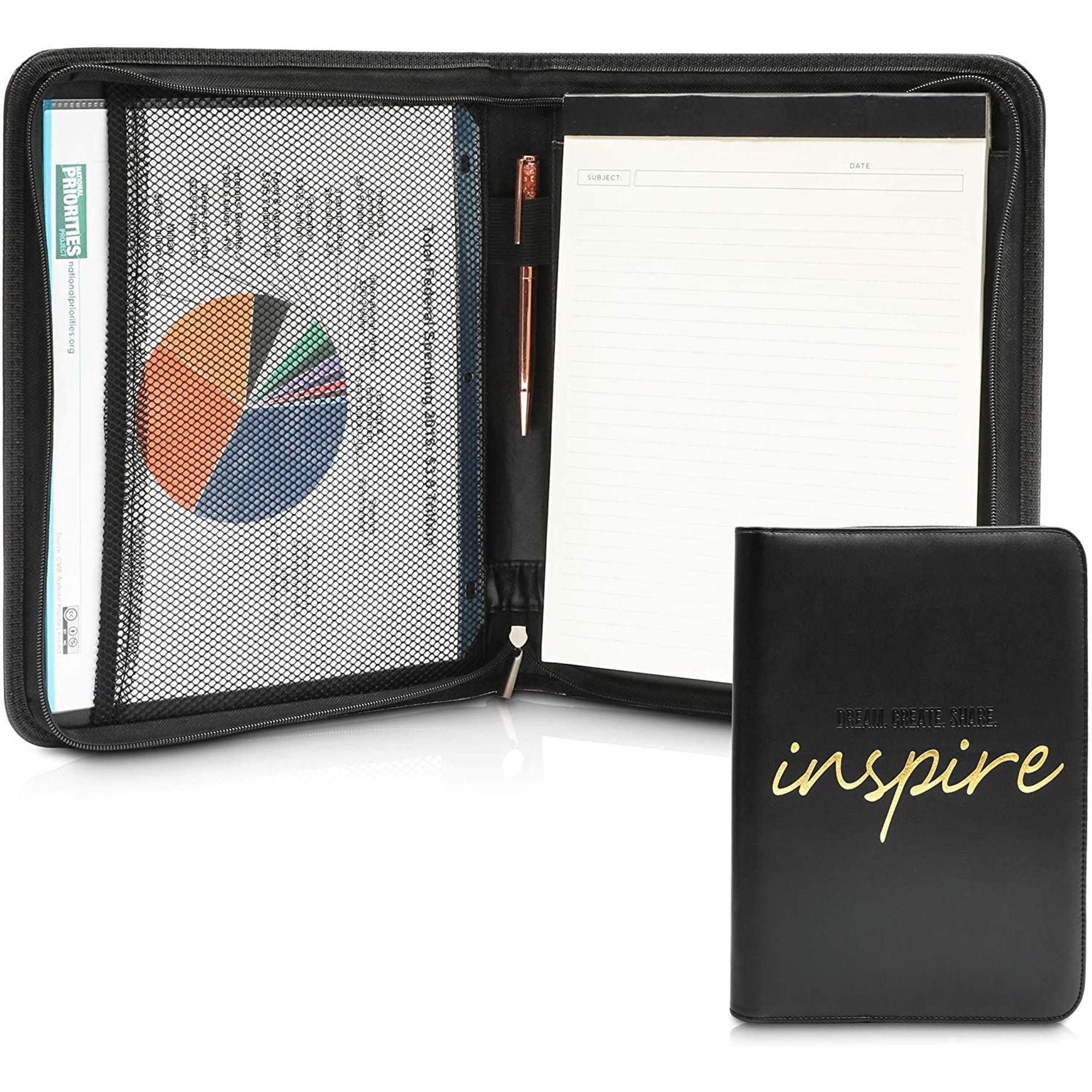 Floal Portfolio Folder Padfolio Clipboard Design for Busines