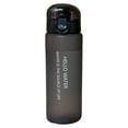thumbnail image 1 of Naiovety Botella de batido de proteínas de agua para hacer ejercicio de 780ml, tetera portátil para viajes en coche al aire libre con tapa, Mostrada Negro, 1 of 6