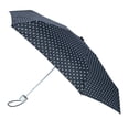 thumbnail image 1 of Totes Parapluie Micro Compact Manuel à Pois Ouverts (Femmes), 1 of 3
