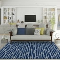 thumbnail image 5 of Addison Rugs Indoor/Outdoor Harpswell Ocean Rope Washable Rug 5' x 7'6" - Navy, 5 of 5