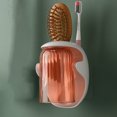 thumbnail image 4 of Toothbrush Holder Wall Mounted, Automatic Toothpaste Dispenser Kit Toothbrush Holder, 4 of 6