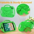thumbnail image 6 of BMOUO Kids Case for iPad 9.7 inch 2018/2017 (6th/5th Generation), iPad Air 2 / Air 1 / Pro 9.7 Protective Case with Shoulder Strap Handle Stand for iPad 6th/5th Gen iPad Air 2 / Air 1 / Pro 9.7, Green, 6 of 8