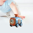 thumbnail image 6 of Animal Cars Toy Cute Rotate and Go Car Toy for Toddlers Preschool Boys Girls blue, 6 of 8