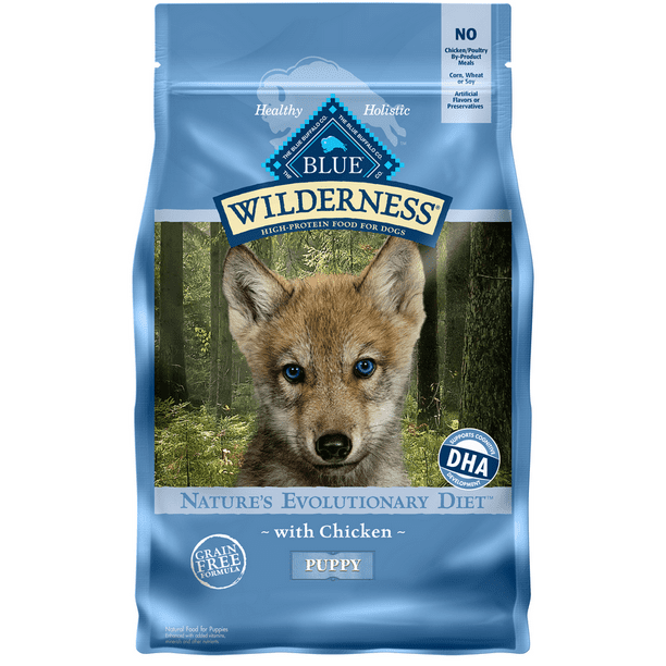 Blue Buffalo Wilderness High Protein, Natural Puppy Dry Dog Food