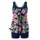 thumbnail image 5 of Traje de baño conservador tankini para mujer, estampado, talla grande, de dos piezas, dividido, traje de baño de dos piezas, traje de baño tankini para mujer, traje de baño de 2 piezas para mujer, tra, 5 of 5