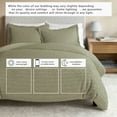 thumbnail image 6 of Great Bay Home 2-Piece Duvet Cover Set - 100% Cotton Honeycomb Waffle Twin Size Duvet Set, 6 of 6