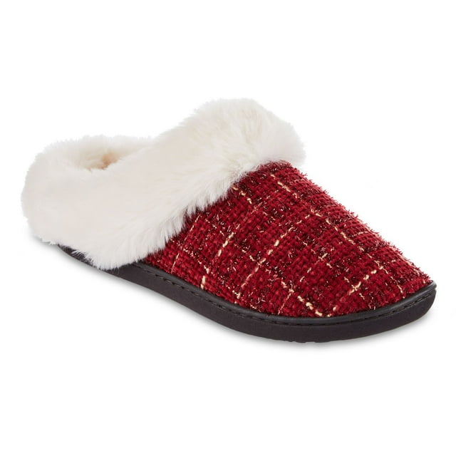 Isotoner Women’s Classic Comfort Hoodback Slipper
