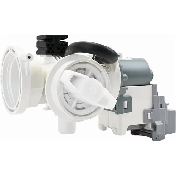 Upgraded DC97-20621A DC97-17999N Washer Drain Pump Assembly for Samsung, Replaces DC31-00187A AP6807020 PS12592830 EAP12592830 495963 Washer Drain Pump Motor for Samsung, WF45B6300AC Parts