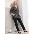 thumbnail image 5 of Catherines Women's Plus Size Tall Sateen Stretch Pant, 5 of 6