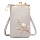 thumbnail image 1 of Cartera bandolera para mujer, para oficina y papelería, con compartimento para teléfono móvil, pequeña, tipo cartera., 1 of 4