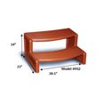 thumbnail image 5 of Confer Plastics HS2-E Handi-Step - Espresso, 5 of 5