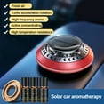 thumbnail image 2 of Soumake Solar Energy Car Aromatherapy Beech Incense Tablets Encounter Light Rotating Long-Lasting Aroma Car Interior Ornament, 2 of 7